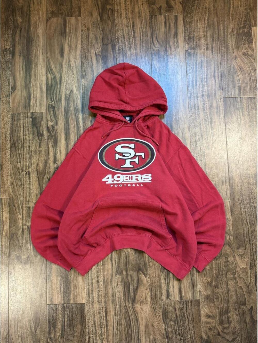 Vintage San Francisco 49ers Football NFL Hoodie Size ~XL